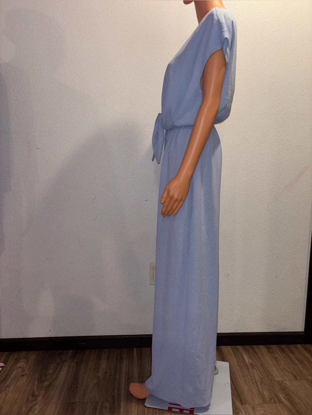 Jumpsuit Jumpsuit "Magnolia" Wide Leg - Pastel Blue. - Picture 6 of 8